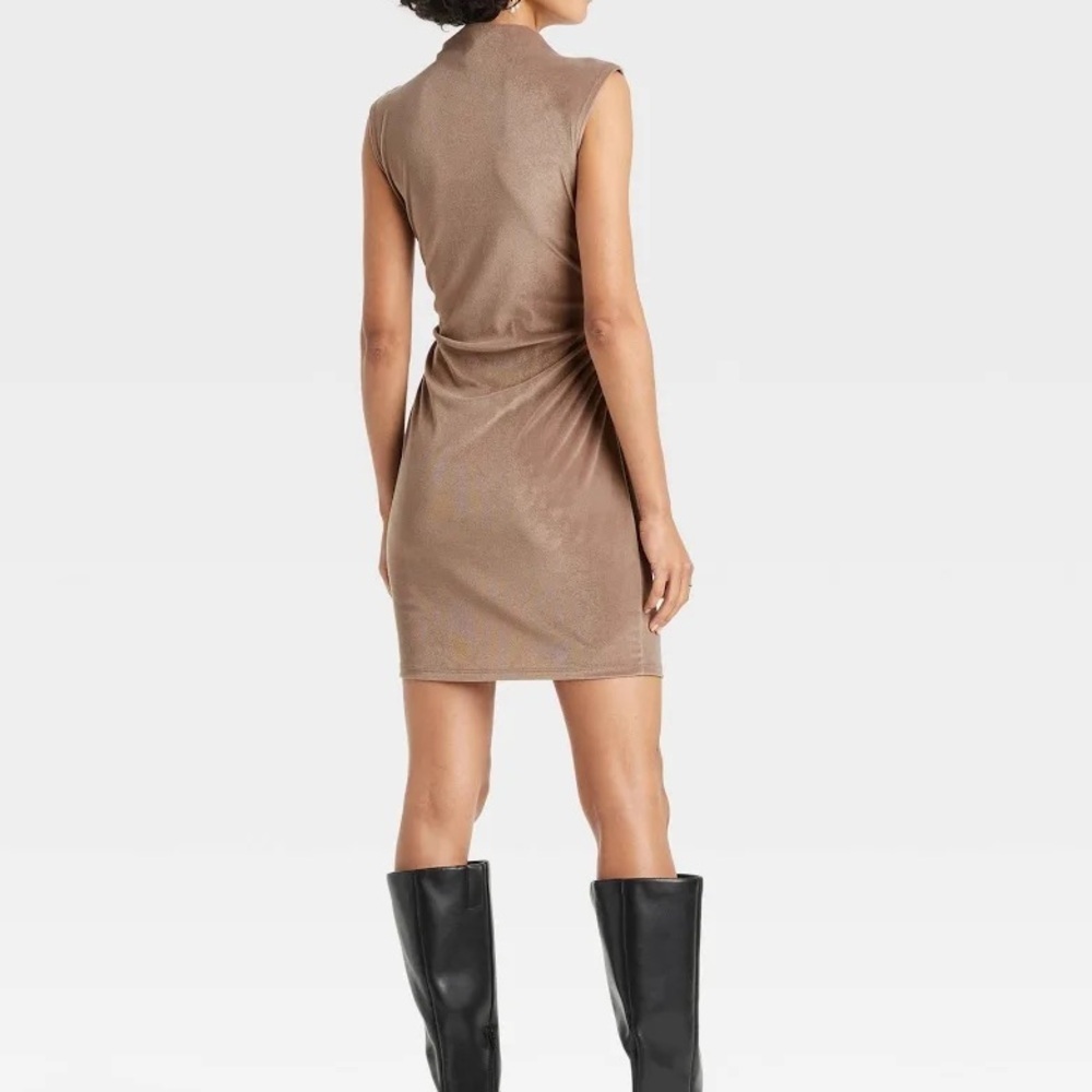 a new day Taupe Sleeveless Midi Dress - Picture 2 of 7